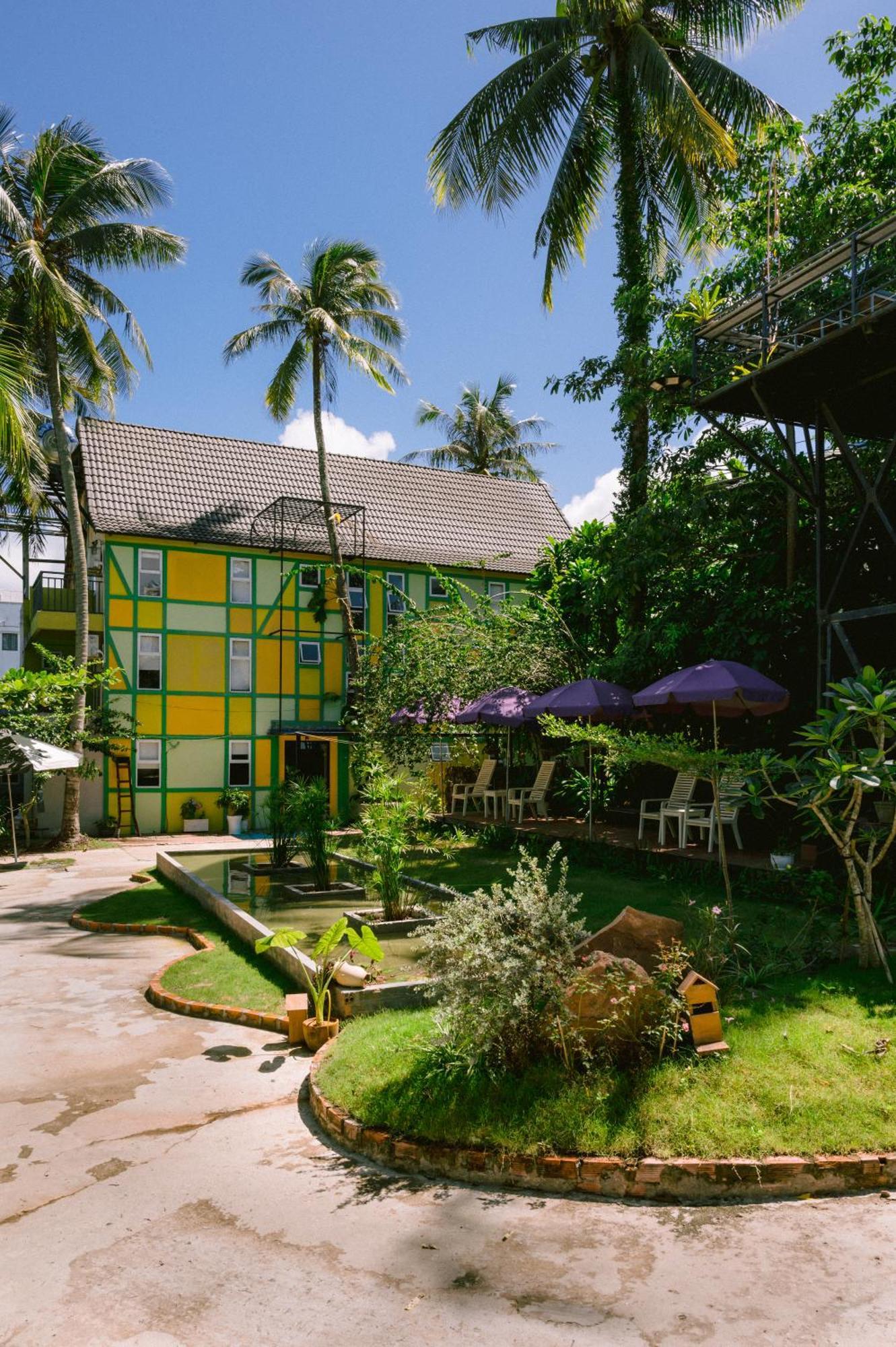 Lilac Cottage Homestay Дуонг-Донг Экстерьер фото