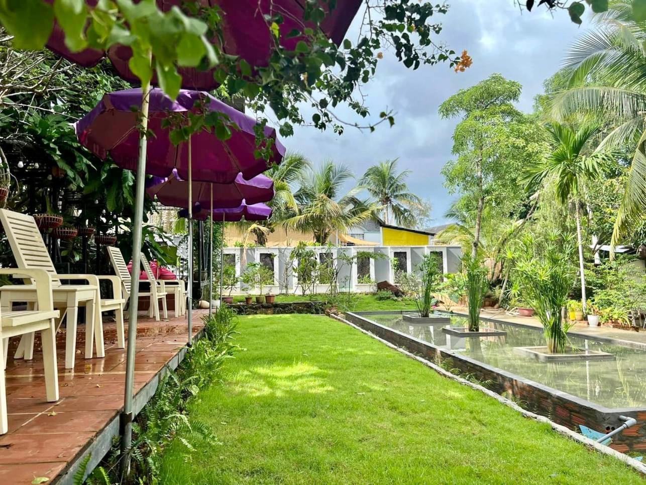 Lilac Cottage Homestay Дуонг-Донг Экстерьер фото