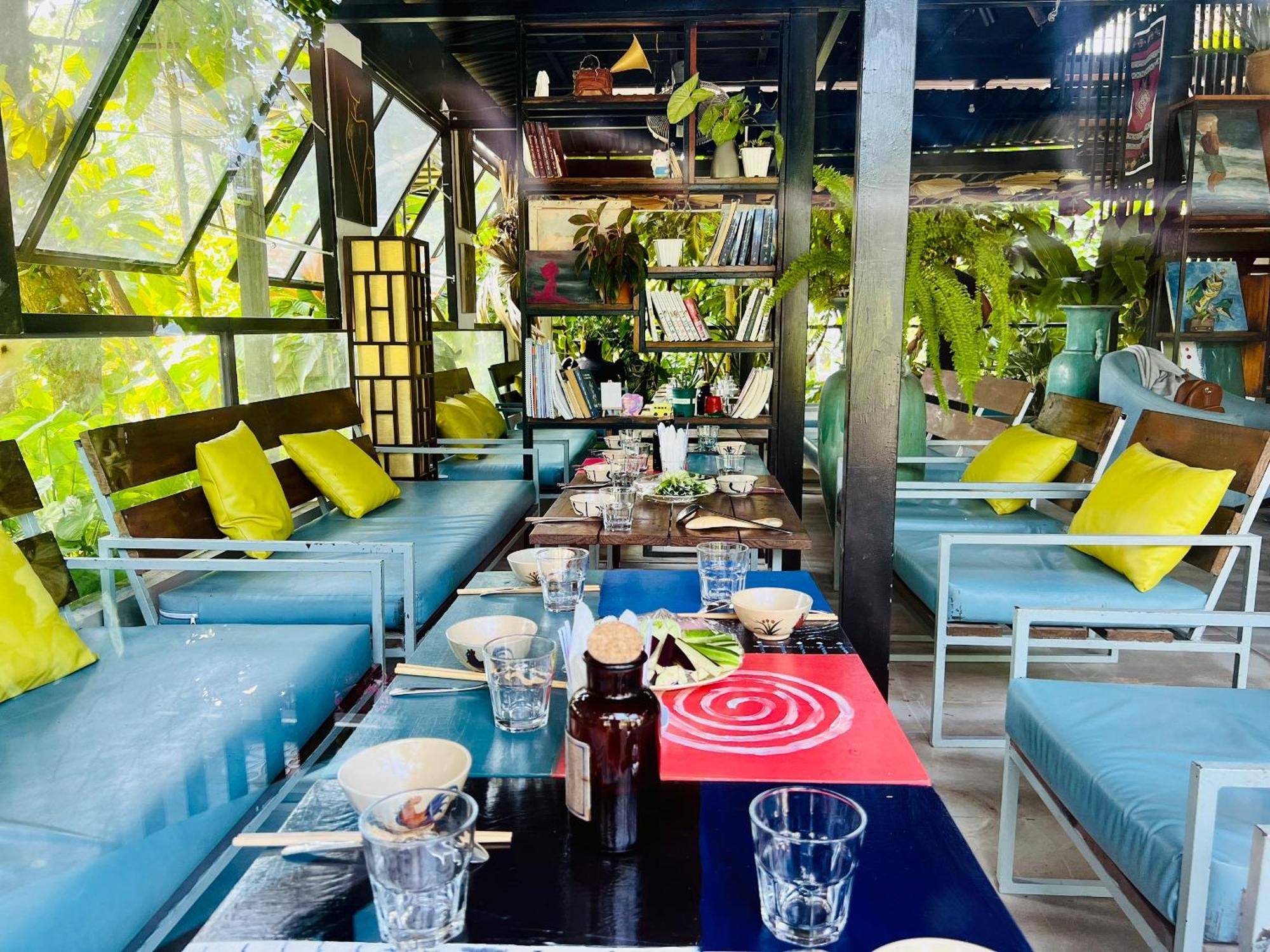 Lilac Cottage Homestay Дуонг-Донг Экстерьер фото